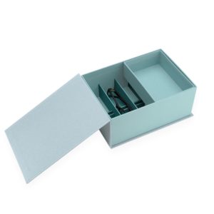 Bookbinders Design Boxunterteilung Brillen A5 Dusty Green